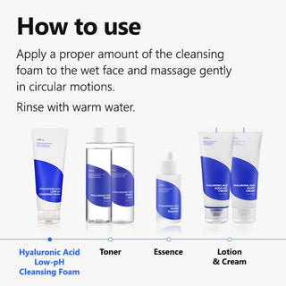 ISNTREE Hyaluronic Acid Low pH Cleansing Foam