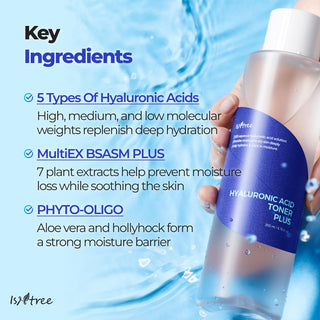 ISNTREE Hyaluronic Acid Toner Plus