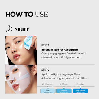 VT Cosmetics Hydrop Reedle Shot 100 2 Step Hydrogel Mask (1 Sheet)