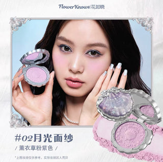 Flower Knows Shell's Jewel Silk Satin Blush