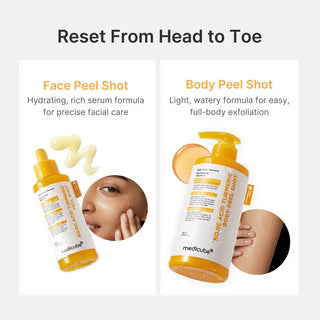 Medicube Kojic Acid Turmeric Body Peel Shot
