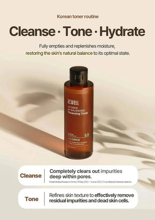 ACWELL Licorice pH Balancing Cleansing Toner