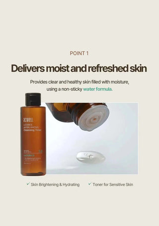 ACWELL Licorice pH Balancing Cleansing Toner
