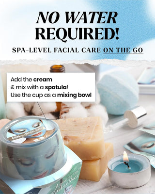 LINDSAY Luxury Mask Cup - Aqua