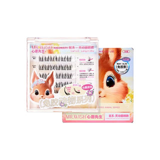 Mr.Wish Hamster Eye - Cutie Round Eyes Glue-Free False Eyelashes