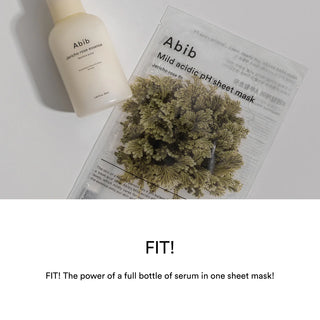 Abib Mild acidic pH Sheet Mask Jericho Eose Fit (1 Sheet)