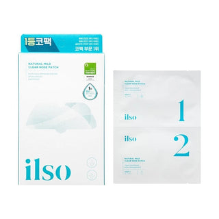 Ilso Natural Mild Clear Nose Pack （5 Strips)