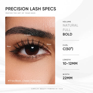 WOSADO Magnetic Lashes - NO.17 Ice Black