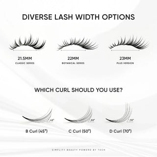 WOSADO Magnetic Lashes - NO.17 Ice Black