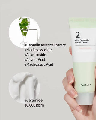 Numbuzin No.2 Cica Ceramide Repair Cream