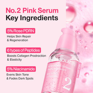 Numbuzin No.2 Rose PDRN Collagen Plumping Serum