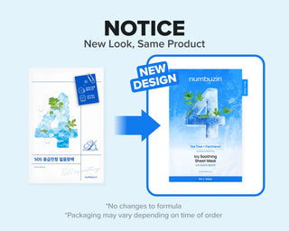 Numbuzin No.4 Icy Soothing Sheet Mask (5 Sheets)