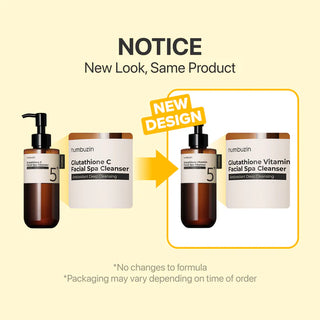 Numbuzin No.5 Glutathione C Facial Spa Cleansing Oil