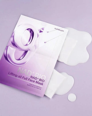 Numbuzin No.9 NAD+ BIO Lifting-sil Full Face Mask (4 Sheets)