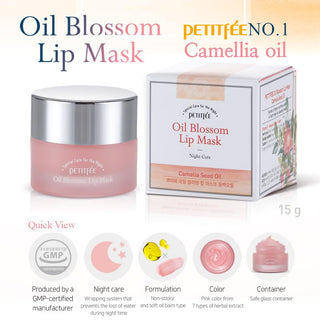 Petitfee Oil Blossom Lip Mask