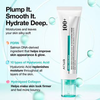 Anua PDRN Hyaluronic Acid 100 Moisturizing Cream