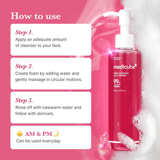 Medicube PDRN Pink Gel Cleanser
