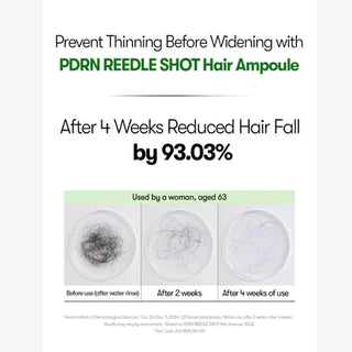 VT Cosmetics PDRN Reedle Shot Hair Ampoule 300dL