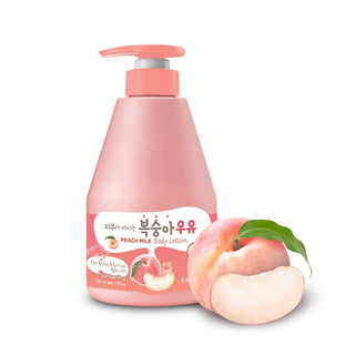 Welcos Kwailnara Peach Milk Body Lotion