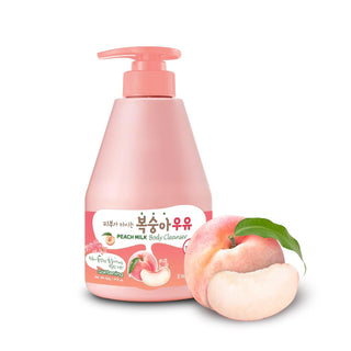 Welcos Kwailnara Peach Milk Body Wash