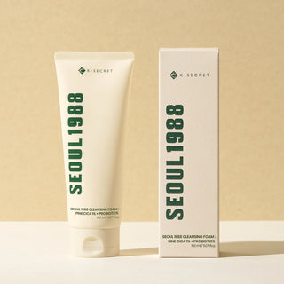 K-SECRET SEOUL 1988 Pine Cica 1% + Probiotics Cleansing Foam