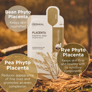 Mediheal Placenta Essential Face Mask (1 Sheet)