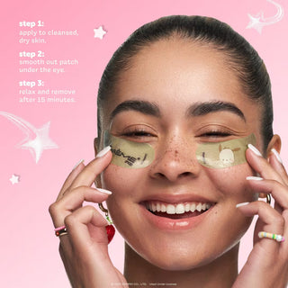 The Creme Shop Calming Hydrogel Under Eye Patches - Pochacco