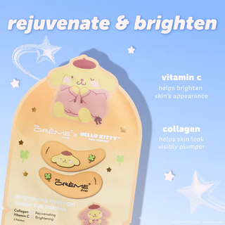 The Creme Shop Calming Hydrogel Under Eye Patches - Pompompurin