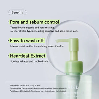 Abib Pore Cleansing Oil Heartleaf Oil-Wash