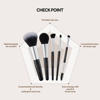 Studio 17 Portable Makeup Brush Set