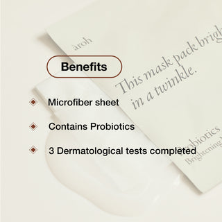 Aroh Marine Probiotics Brightening Mask Pack (1 Sheet)