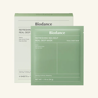 Biodance Refreshing Sea Kelp Real Deep Mask (4 Sheets)