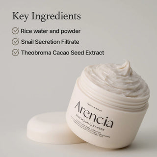 Arencia Rice Mucin Face Cleanser