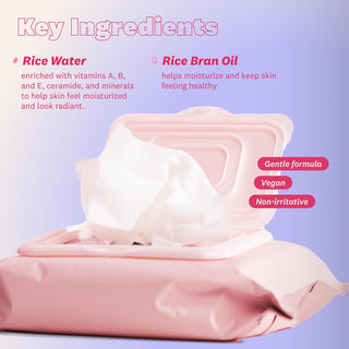 The Face Shop Rice Water Bright Cleansing Wipes