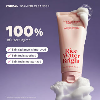 The Face Shop Rice Water Bright Foaming Cleanser