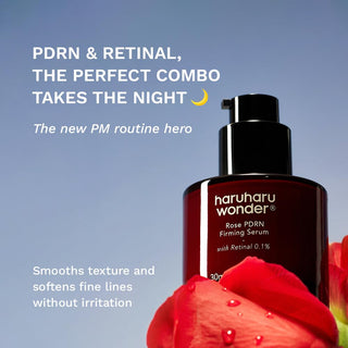 Haruharu Wonder Rose PDRN Firming Serum with Retinal 0.1%