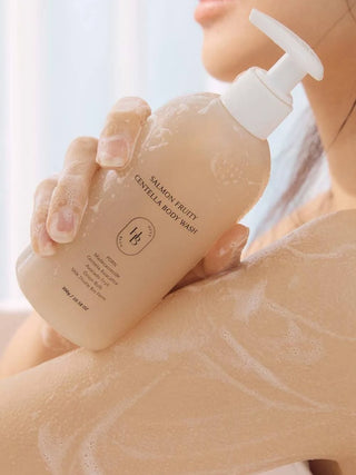 HEVEBLUE Salmon Fruity Centella Body Wash