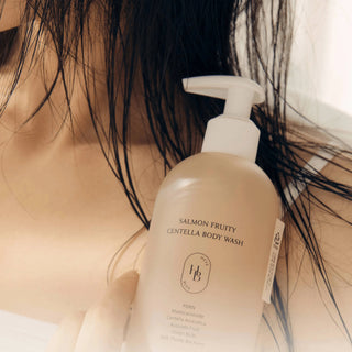 HEVEBLUE Salmon Fruity Centella Body Wash
