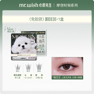 Mr.Wish Innocent Big Eyes Style Glue-Free False Eyelashes