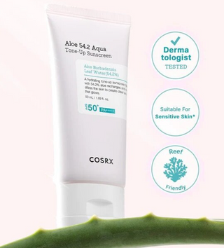 COSRX Aloe 54.2 Aqua Tone-Up Sunscreen SPF50+