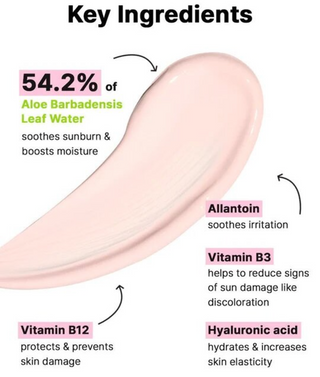 COSRX Aloe 54.2 Aqua Tone-Up Sunscreen SPF50+