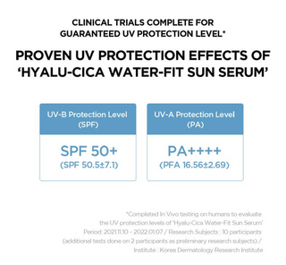 SKIN1004 Madagascar Centella Hyalu-Cica Water-Fit Sun Serum 50mL