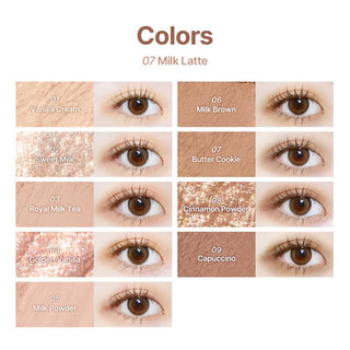 Dasique Shadow Palette 07 Milk Latte
