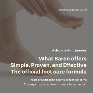 Baren Shea Butter Sleeping Heel Patch