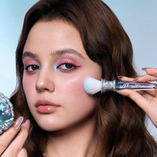 Flower Knows Shell's Jewel Angled Blush Brush