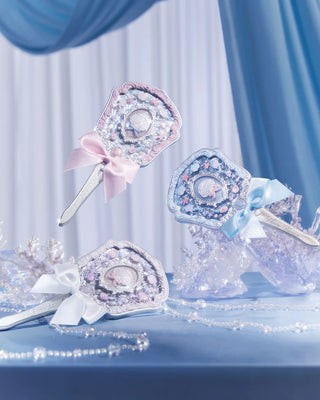 Flower Knows Shell's Jewel Hand Mirror