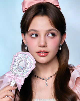 Flower Knows Shell's Jewel Hand Mirror