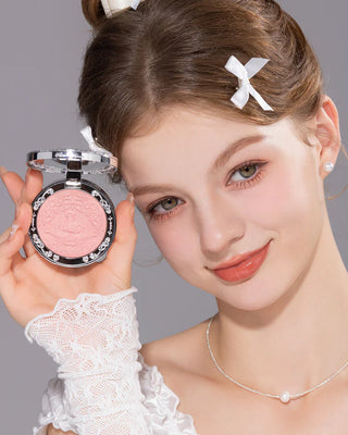 Flower Knows Swan Ballet Embossed Blush