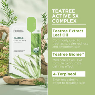 Mediheal Tea Tree Essential Face Mask (1 Sheet)