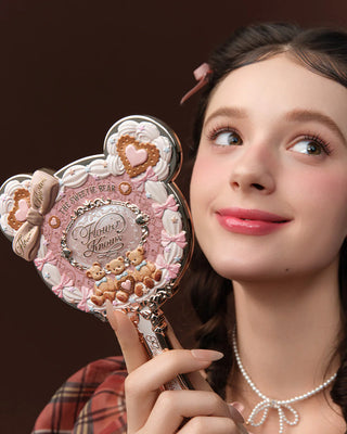 Flower Knows The Sweetie Bear Hand Mirror